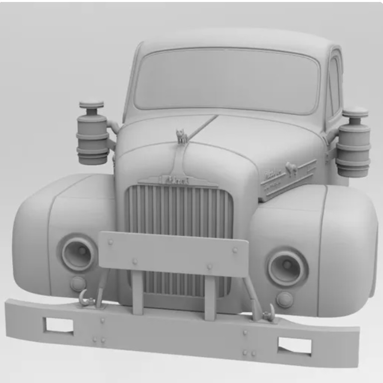 1/16th 3d printed MACK B-61  designed by Alfa Cantauri