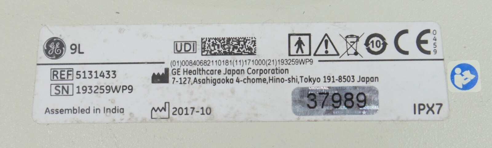 GE 9L Linear Array 5131433