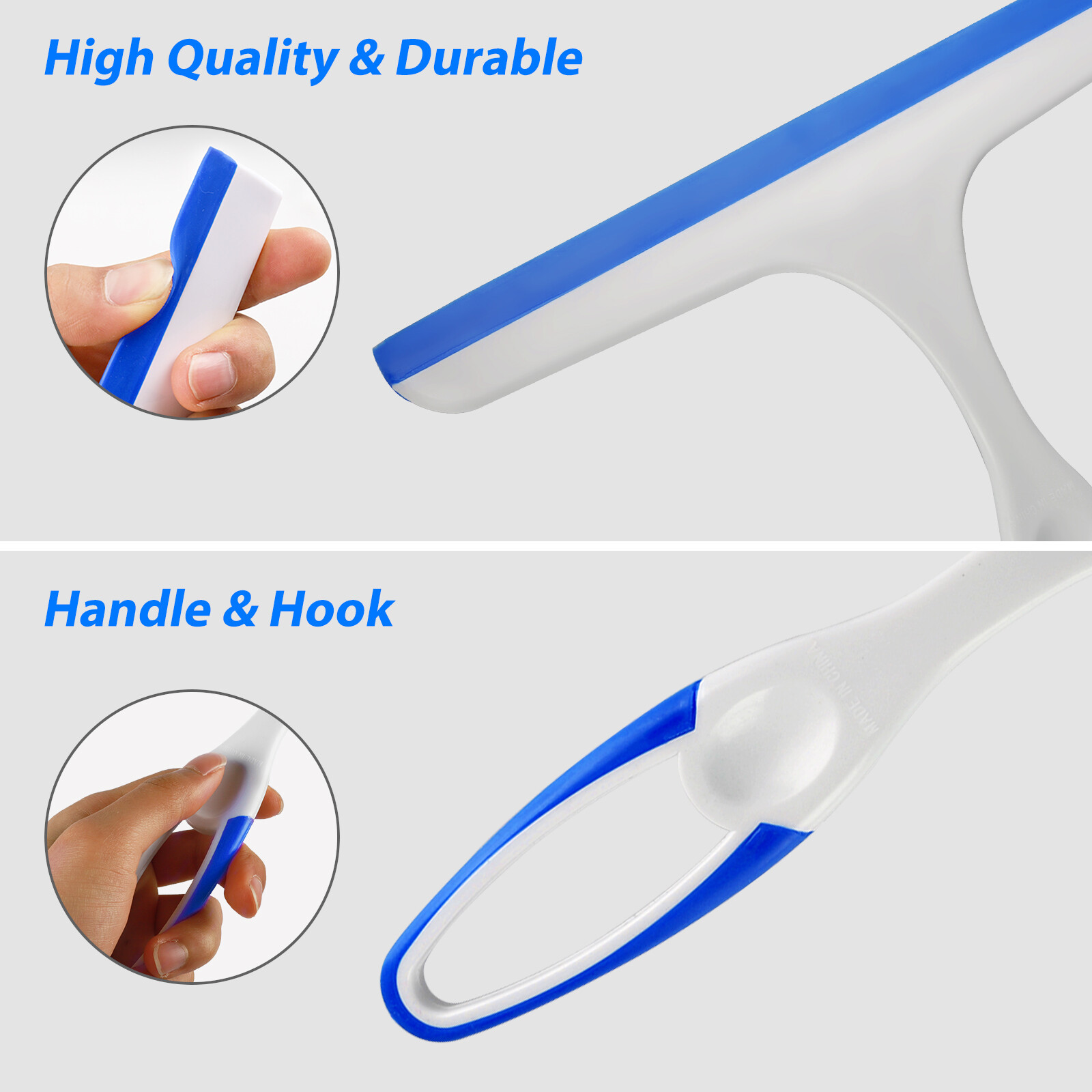 Window Mirror Car Windshield Squeegee Shower Glass Wiper Kitchen House Clean Lot