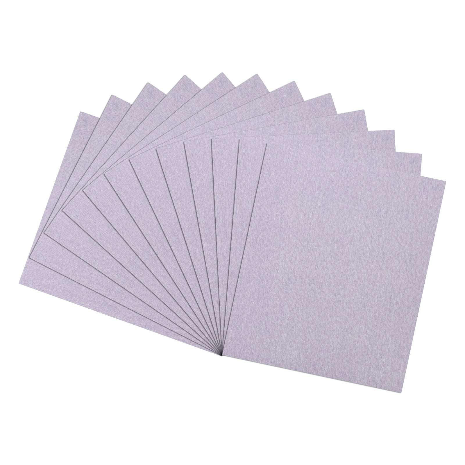12 Pcs 240 Grit Dry Sandpapers, 9 x 11 Inch Sand Papers, Purple