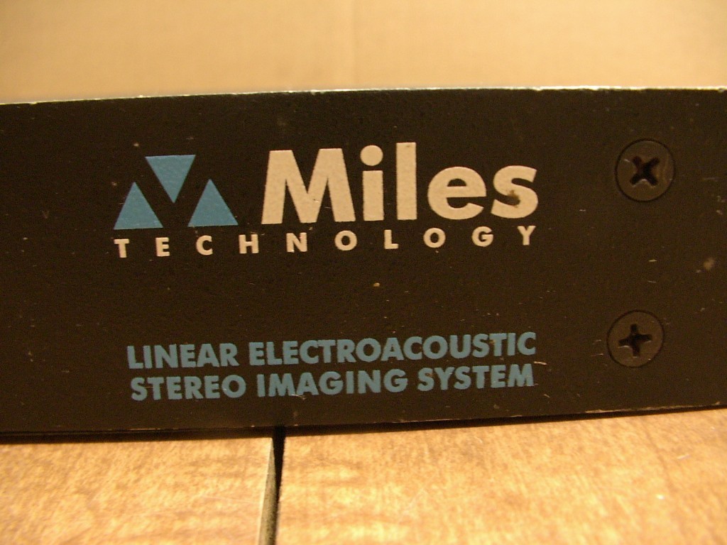 Miles Technolgy electroacoustic stereo image system PA live rack effect untested