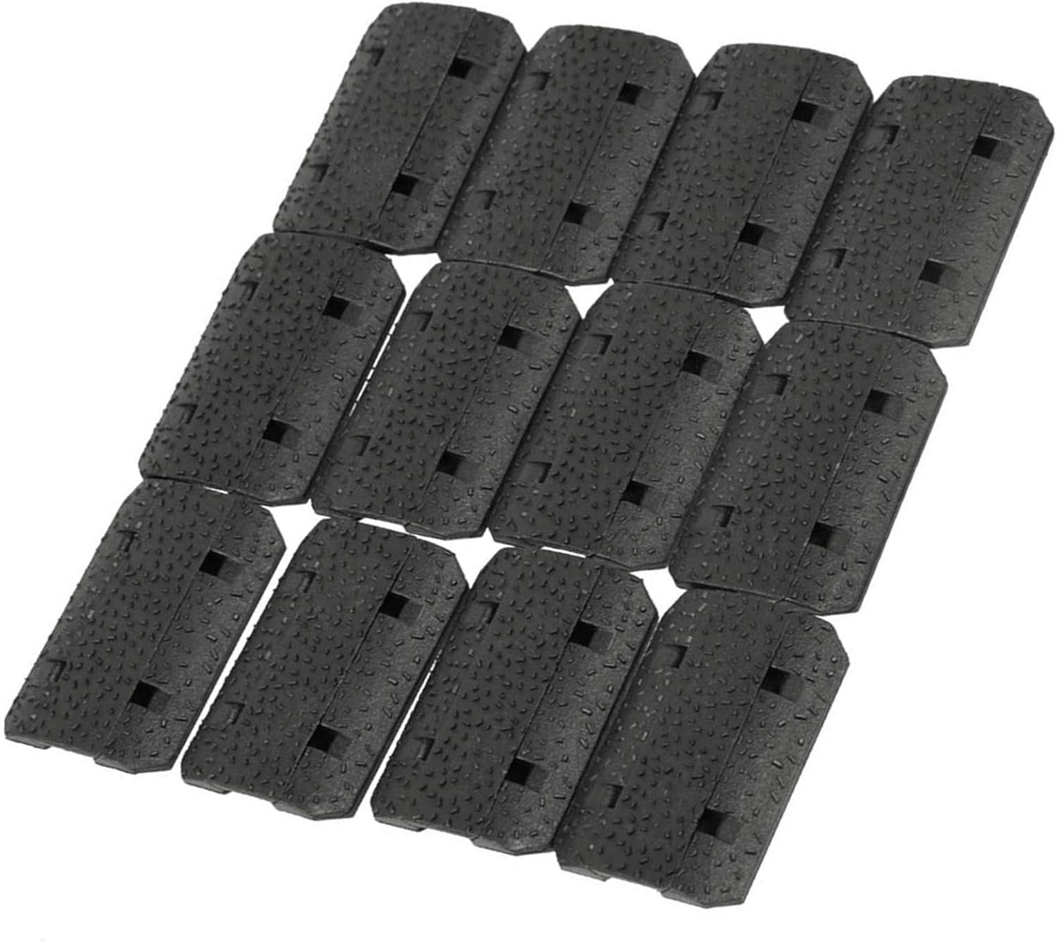 12 Pack MLOK Rail Hand Protection,M-lok Rail Cover Panel for M-lok System