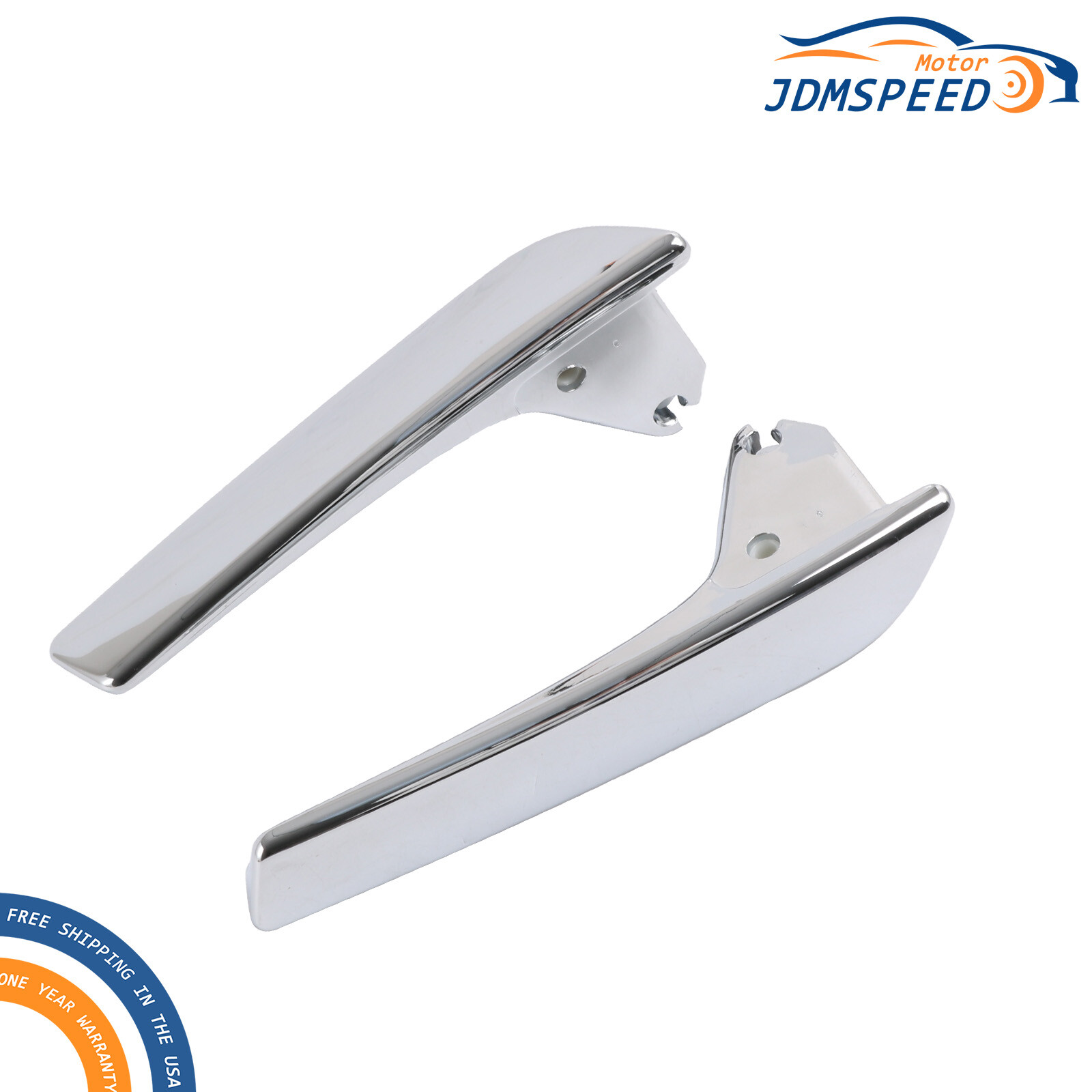 1 Pair Chrome Inside Door Handle Repair Kit For Chevy Silverado Gmc Sierra 07-14