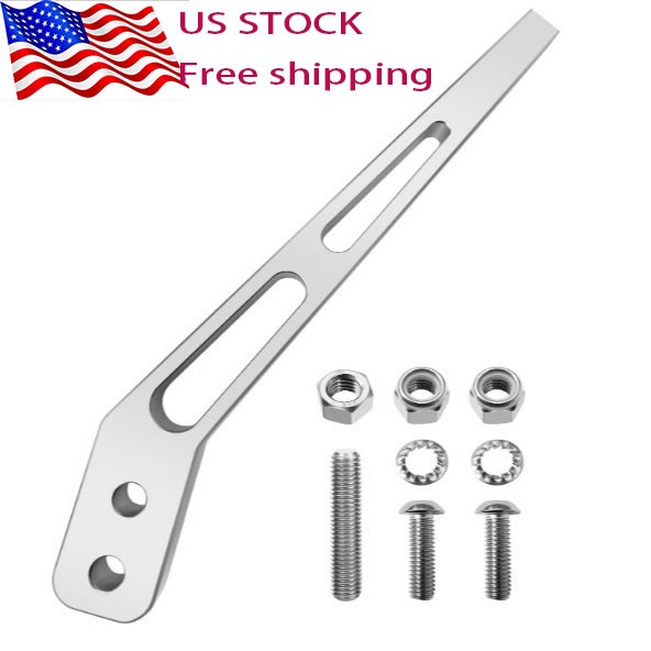 Aluminum 10" Bent Shifter Handle Lever for Tremec T5 T45 T56 TKO500 & 600