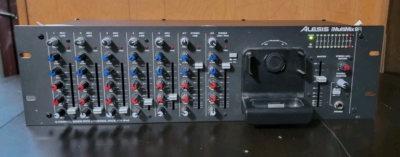Alesis MultiMix 9R 9-Channel Rackmount MIXER