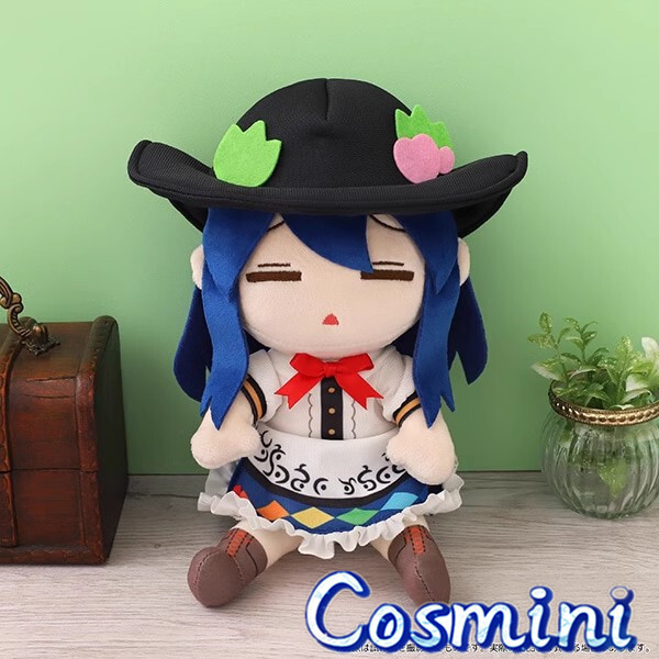 Official 23cm TouHou Project Fumo Fumo Hinanawi Tenshi Plush Doll Stuffed Toy