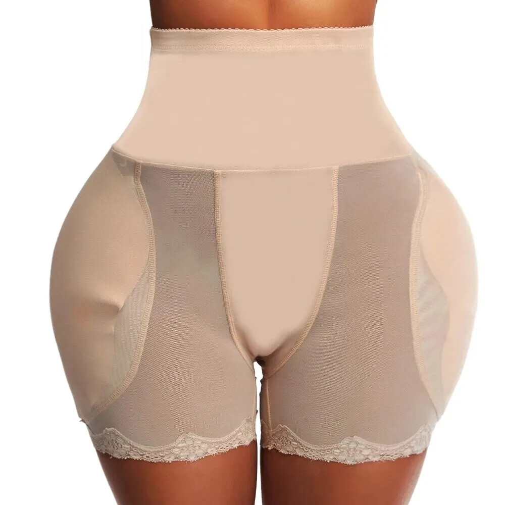 Fake Ass Padded Hip Enhancer Tummy Control Panties Slimming Pants Waist Trainer