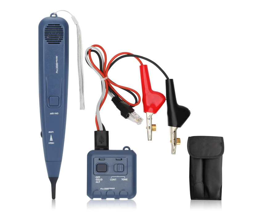 Kit Generador de Tonos y Sonda para Cables y Líneas Telefónicas