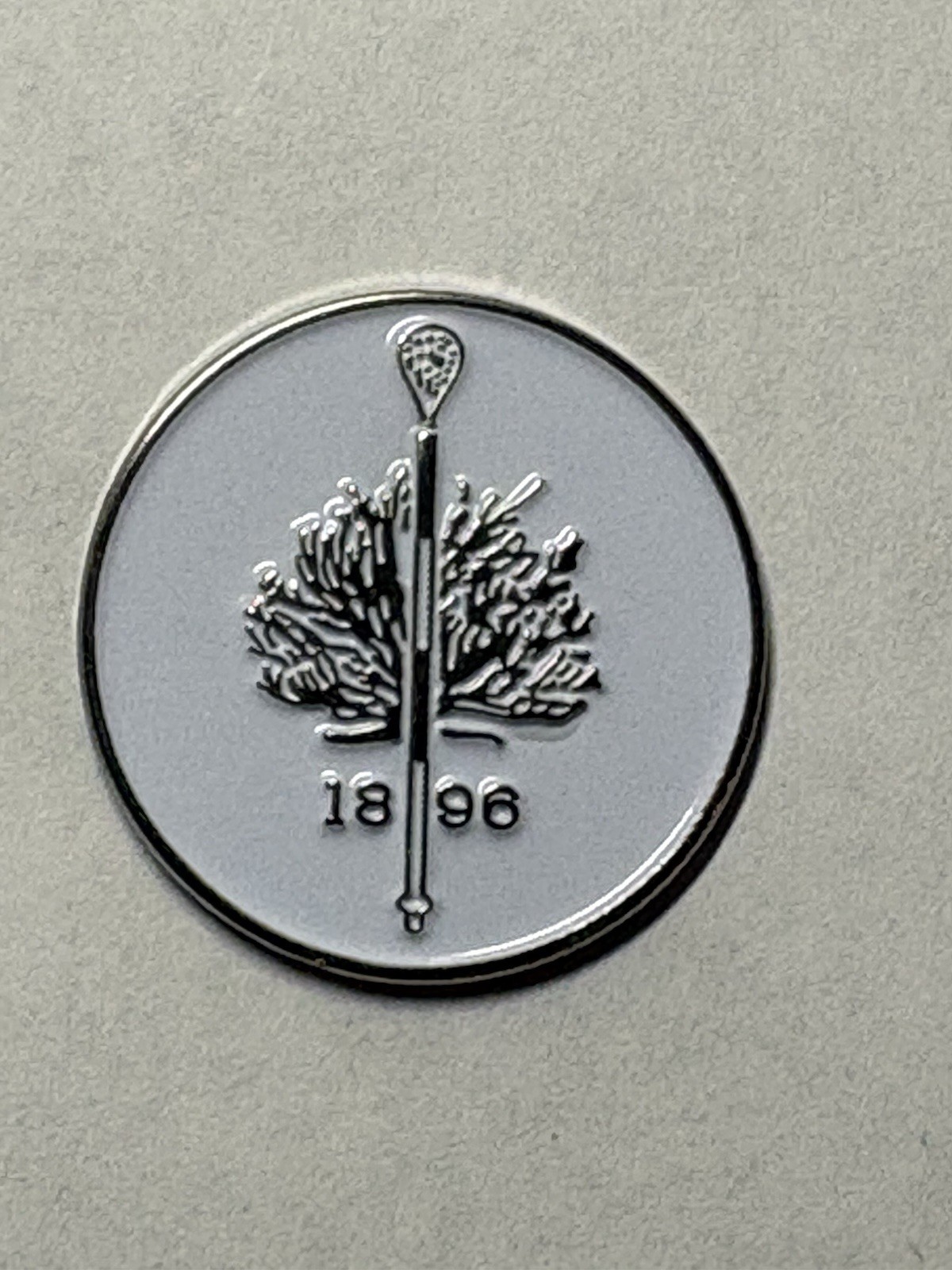 Rare Merion Golf Club 1" Coin Style Golf Marker - Ardmore, PA - A Beauty!