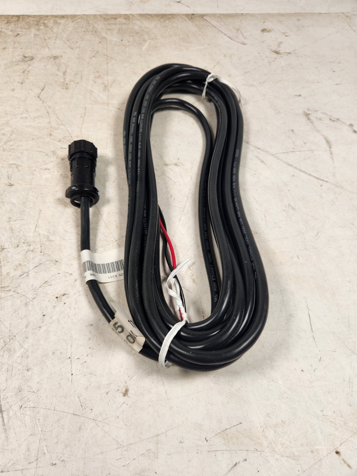 Loftness N124850 17-foot 2-wire power cable for fertilizer spreader 403335