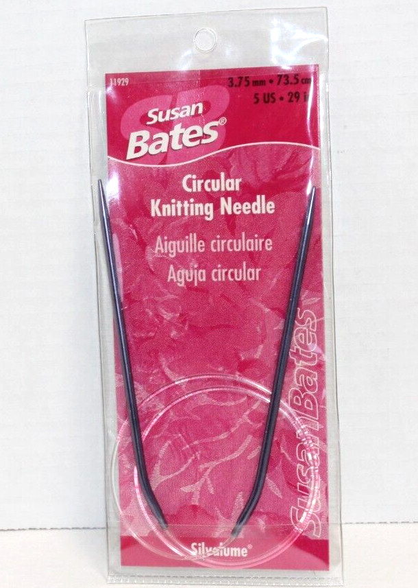 Vintage Susan Bates 29" #5 Circular Knitting Needles