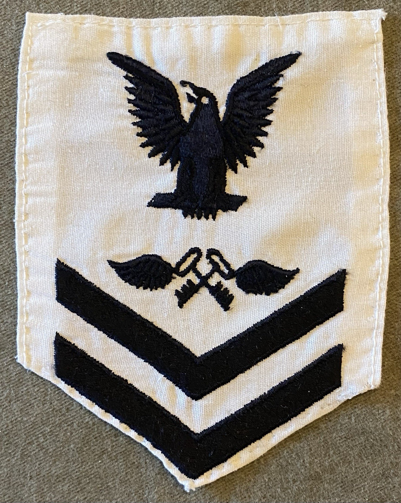US Navy Rate Aviation Storekeeper 2nd Class Petty Officer rank Patch USN AK2
