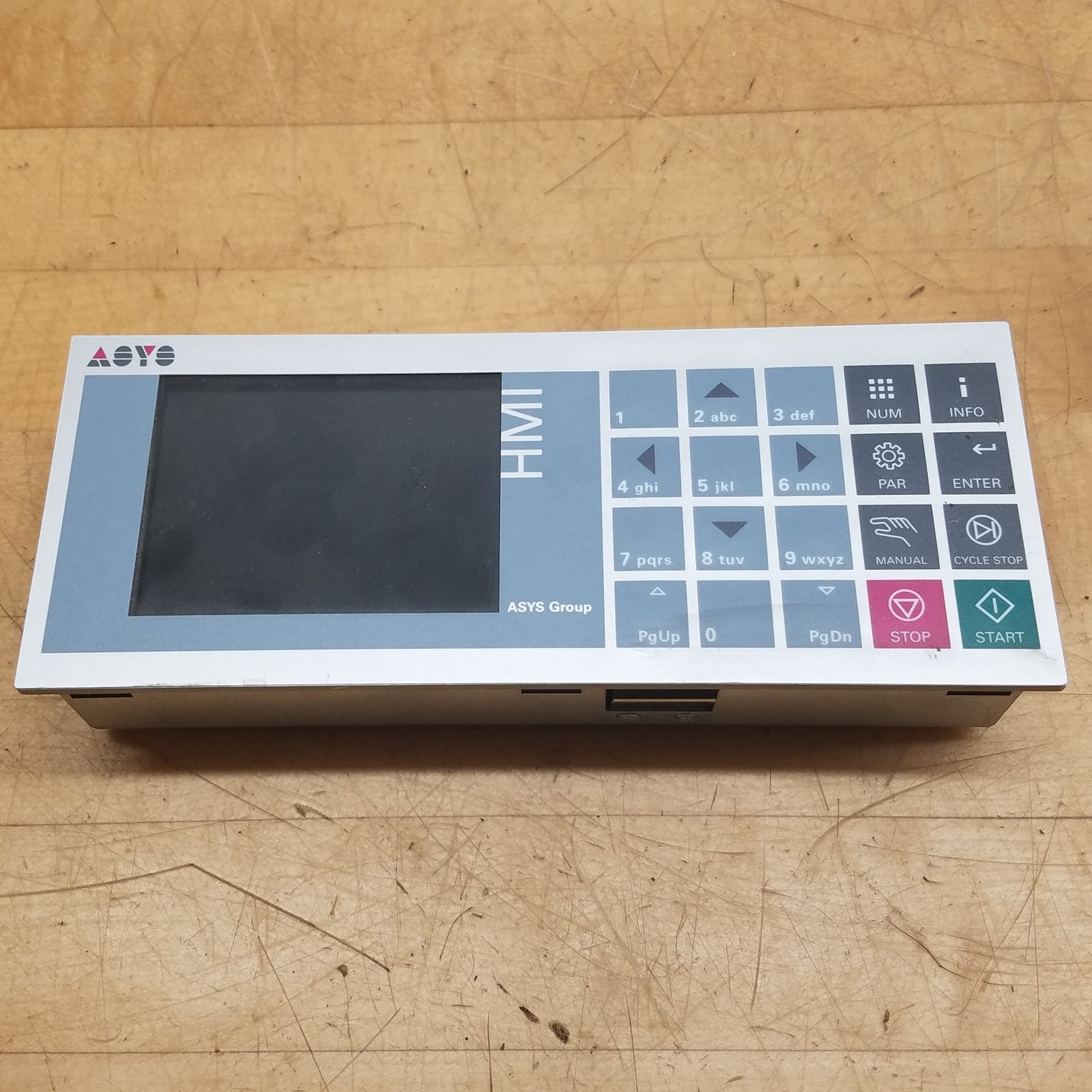 ASYS Group AOPT 350 Version 0001 HMI Operator Interface Panel, 24VDC, 150mA Max