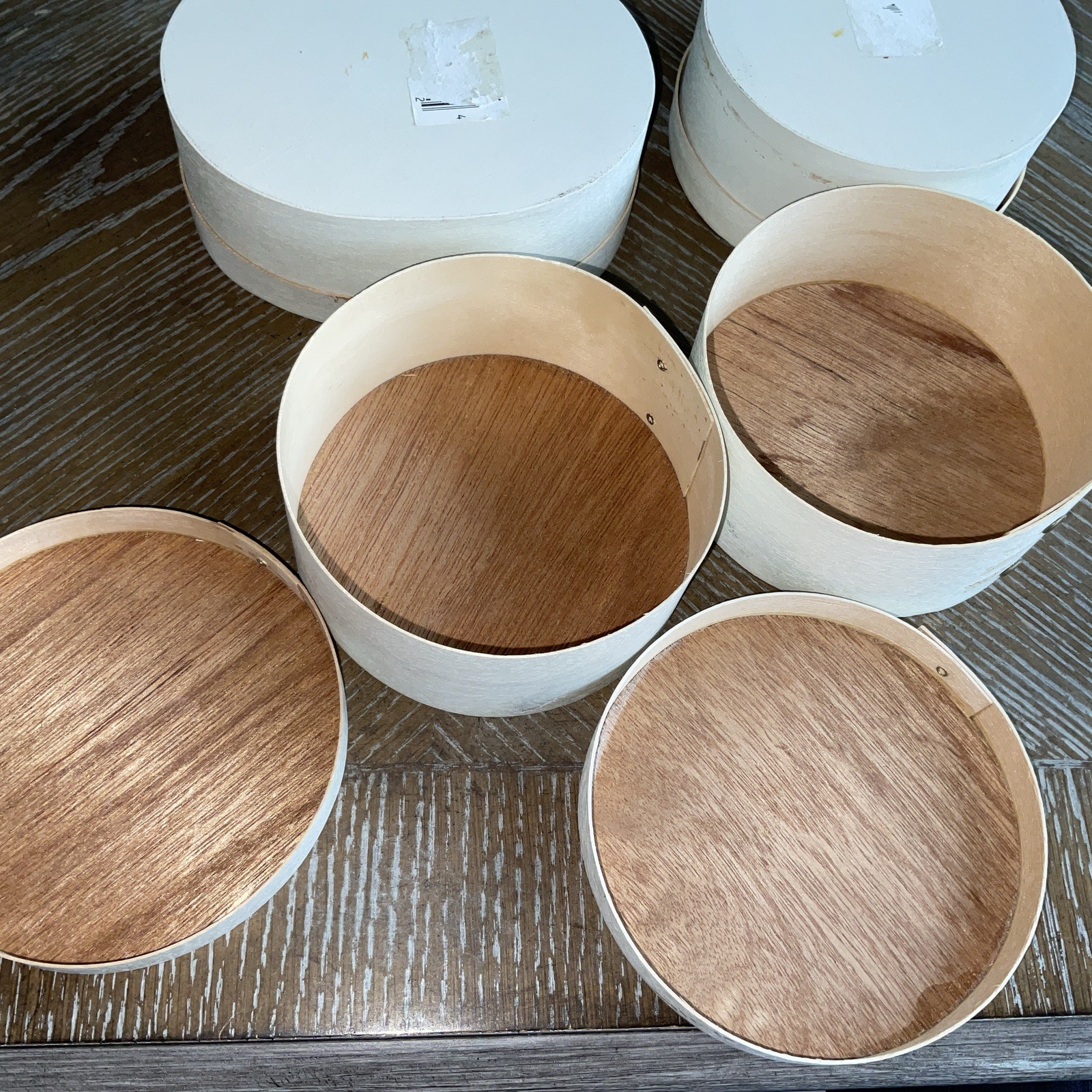 Vintage Pado D Oro 1983 Small Craft Storage Boxes
