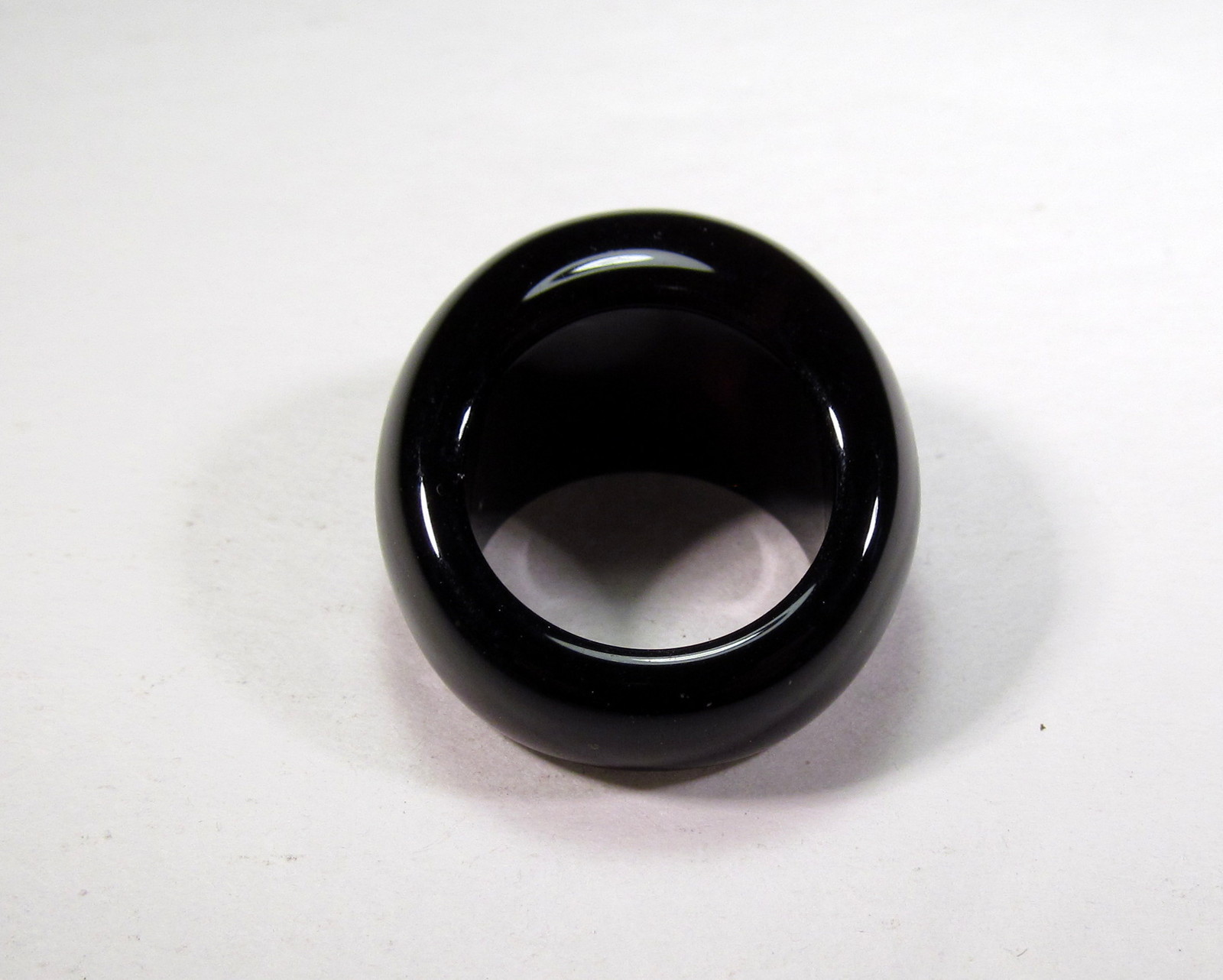 Impressive Natural Black Onyx Various SOLID Ring Sizes ONYXR142