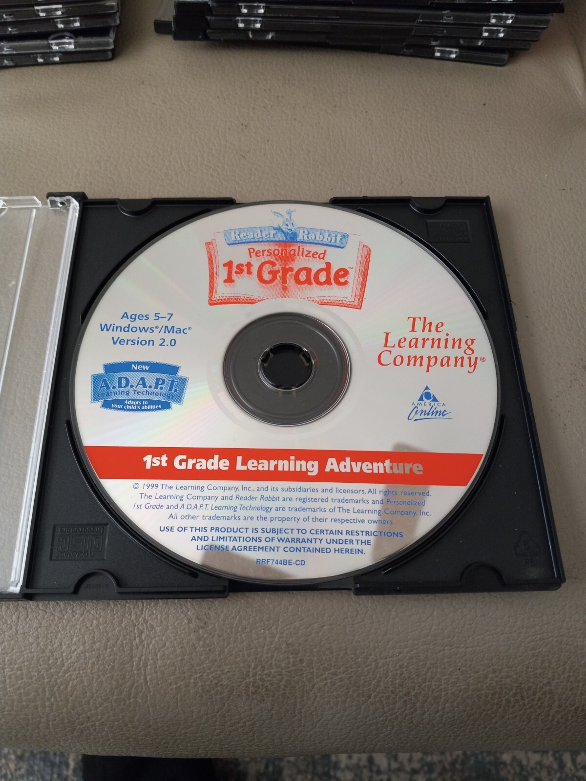 CHILDREN'S LEARNING SOFTWARE - 1st Grade Learning Adventure
