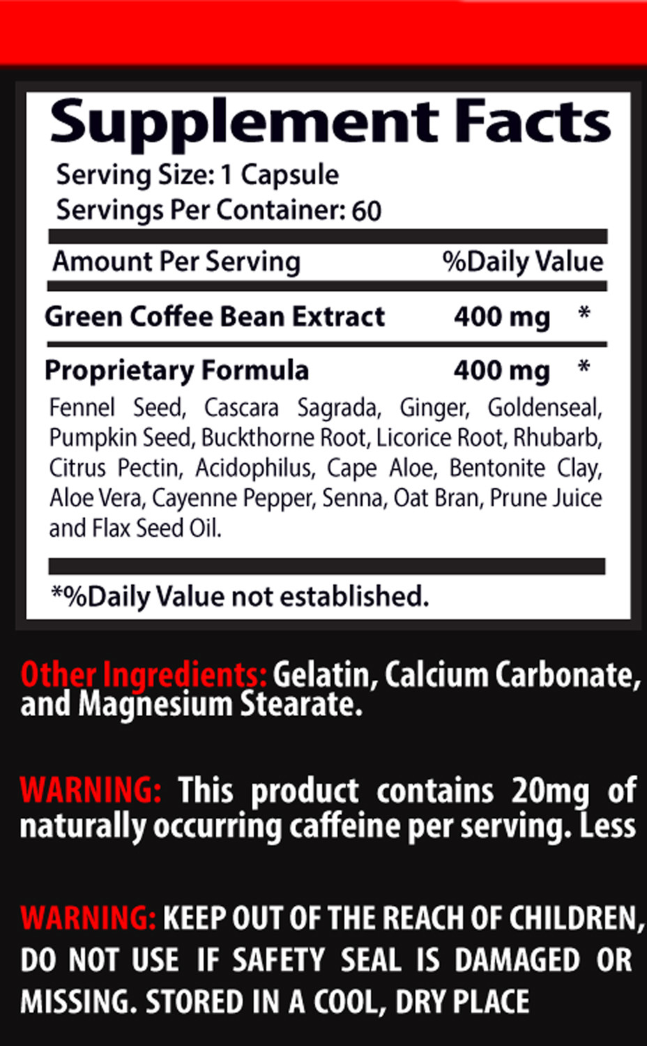 Fat loss activation - GREEN COFFEE CLEANSE – GRAPE SEED EXTRACT COMBO - green