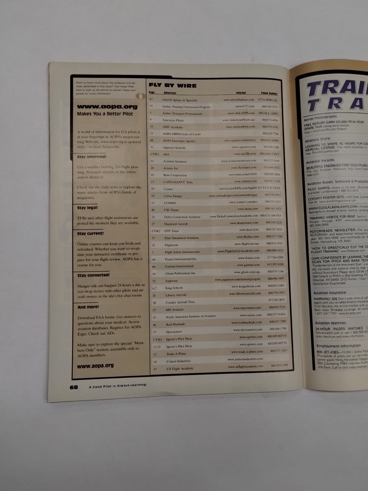 AOPA Flight Training Magazine April 2006-Original
