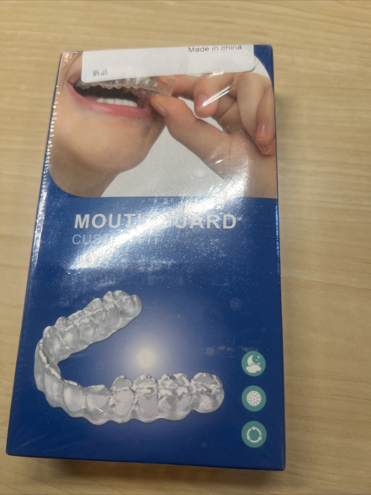 Mouth Guard Custom Fit Dental Guard Teeth Grinding Adults 3-31-2027 Expire