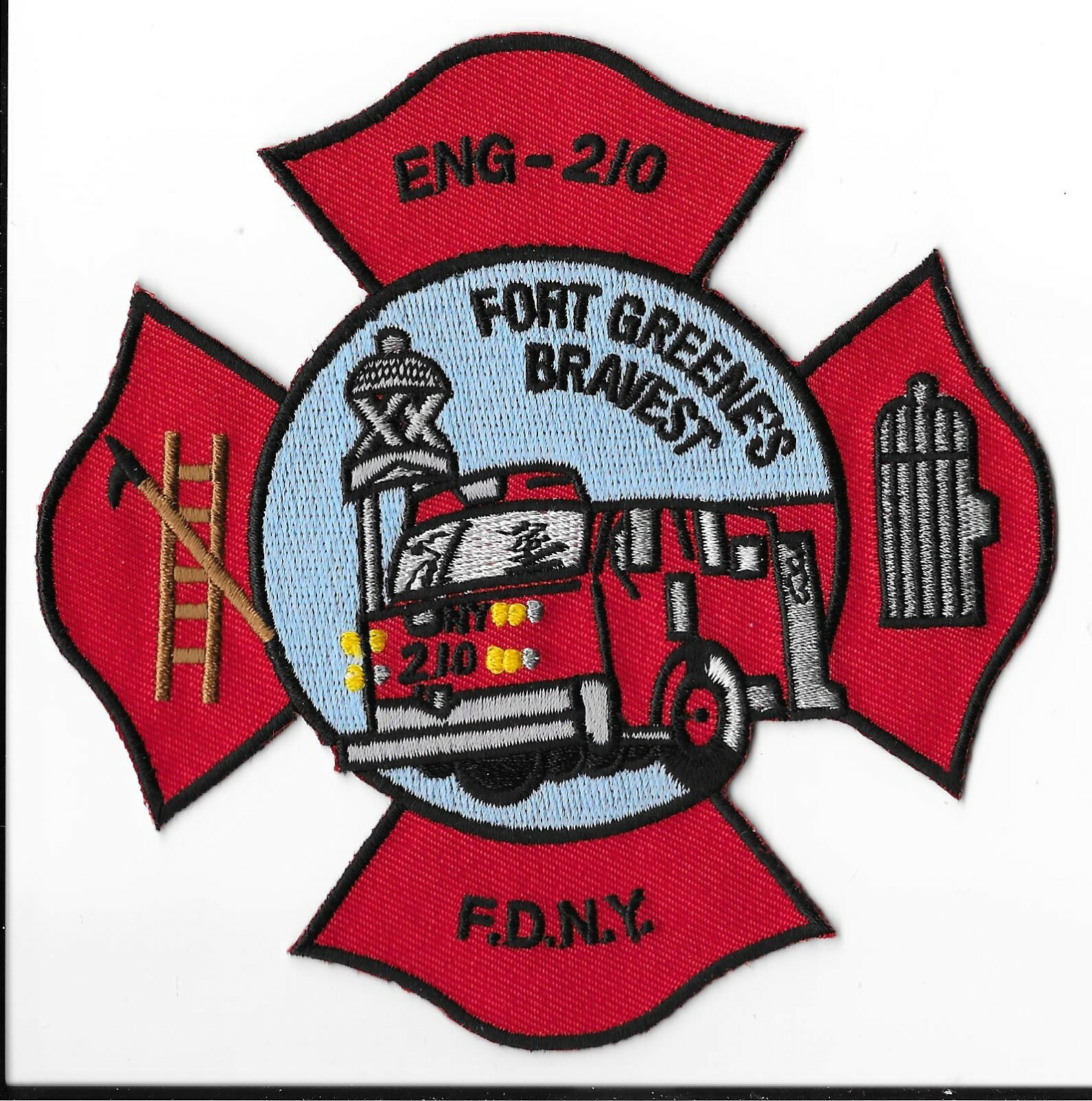 New York Fire Department (FDNY) Engine 210 Fort Greene Patch V1