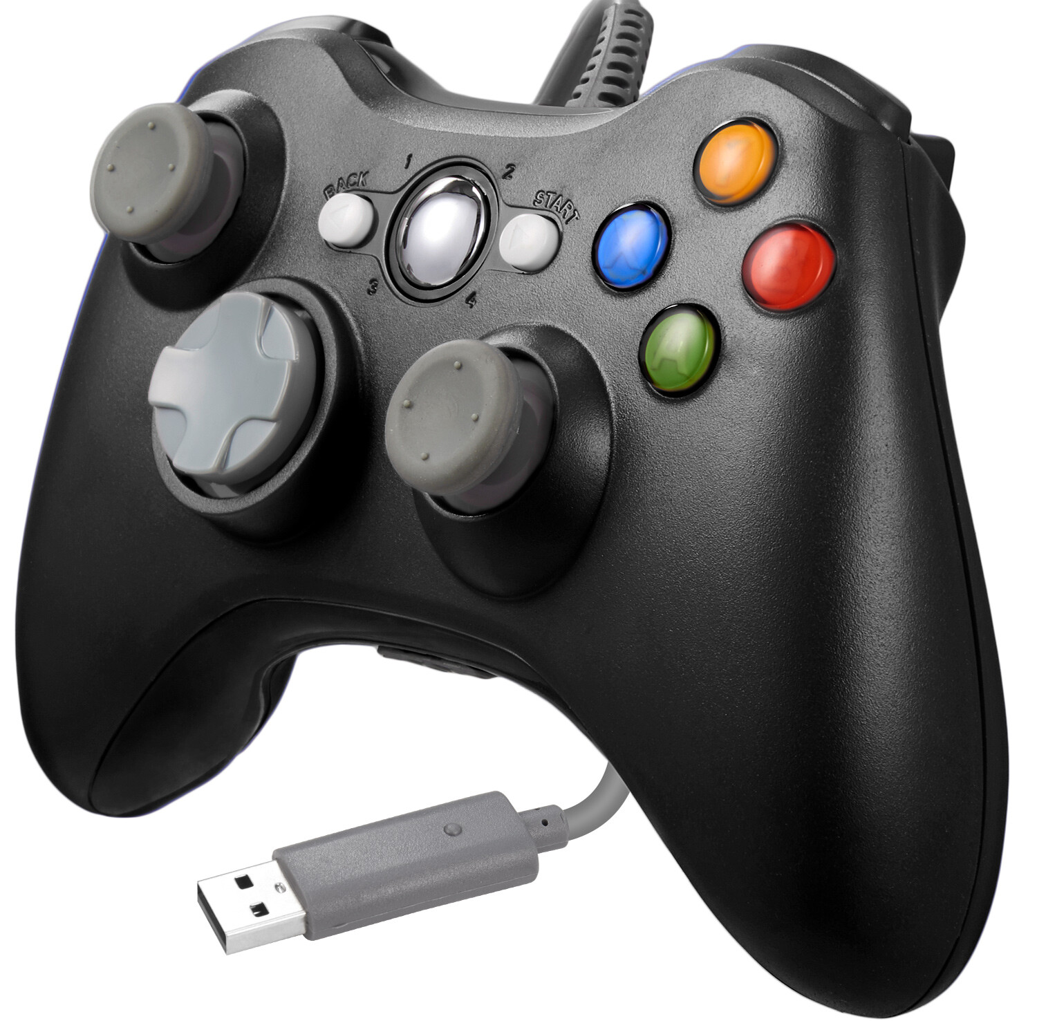 USB N64 SNES Xbox 360 Controller USB GamePad Joypad for Windows PC Raspberry Pi
