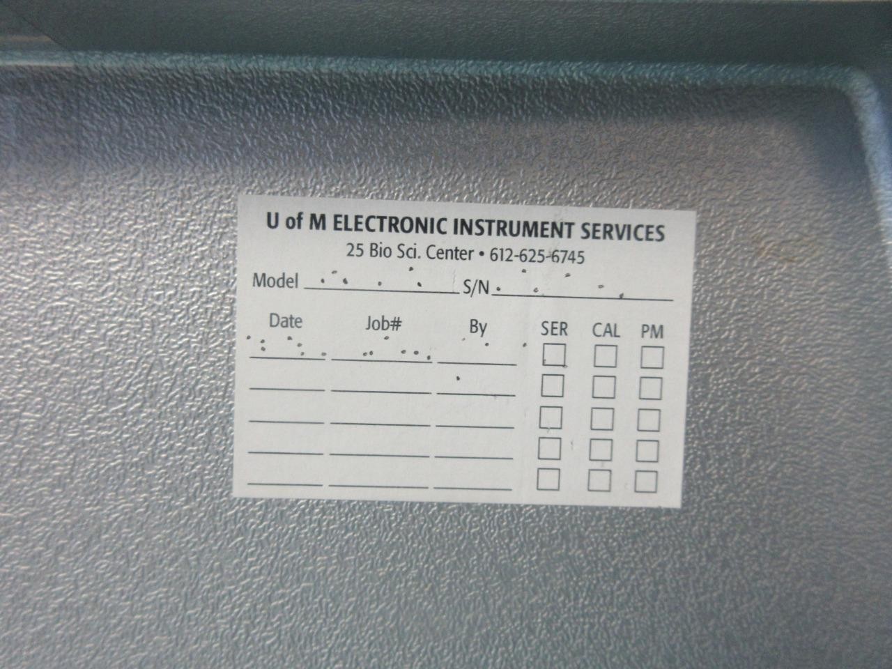 FISHER BIOTECH FB 703 MICROPROCESSOR CONTROLLED ELECTROPHORESIS POWER SUPPLY