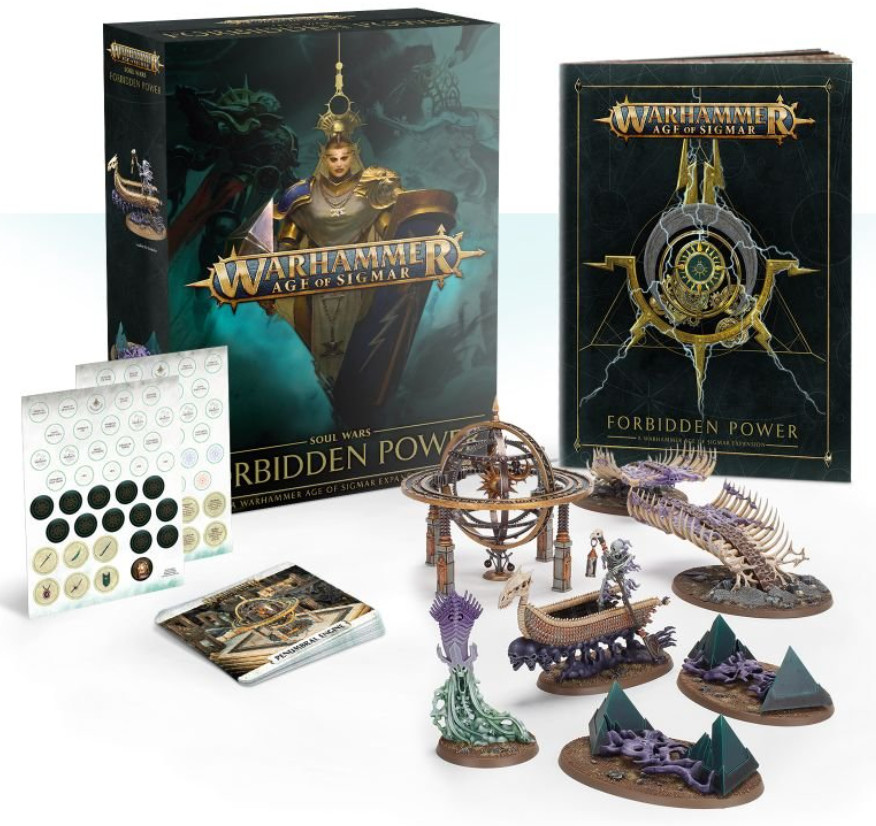 Soul Wars Forbidden Power New Age Sigmar AOS Rare OOP Penumbral Engine Spells