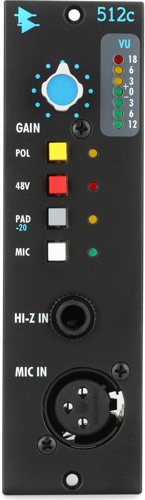 API 512c 500 Series Microphone Preamp (2-pack) Bundle