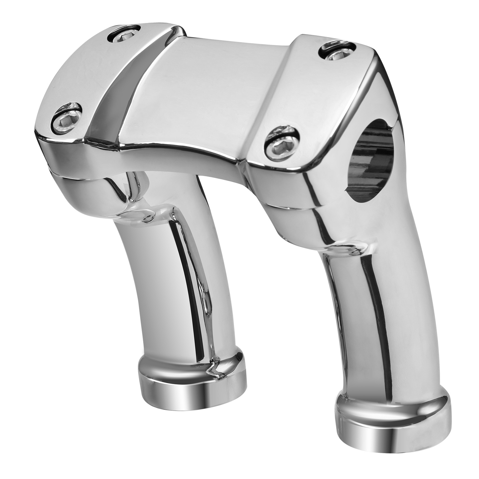 4" Handlebar Riser 1 1/4" Bar Fit For Harley Softail Fat Boy Dyna Low Rider US
