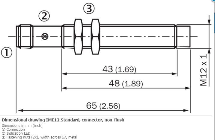SICK IME12-08NDSZC0S Inductive proximity sensors New