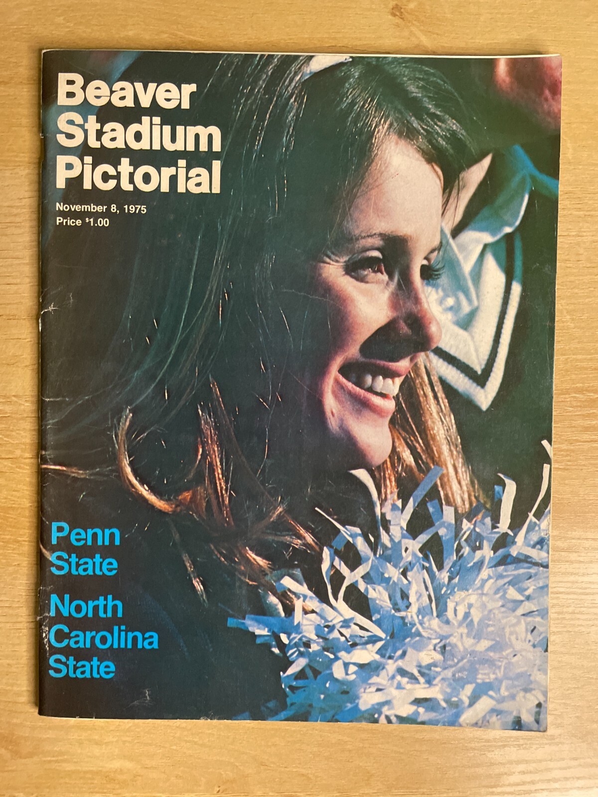 Beaver Stadium Pictorial November 8, 1975 Penn State Vs. North Carolina B2379
