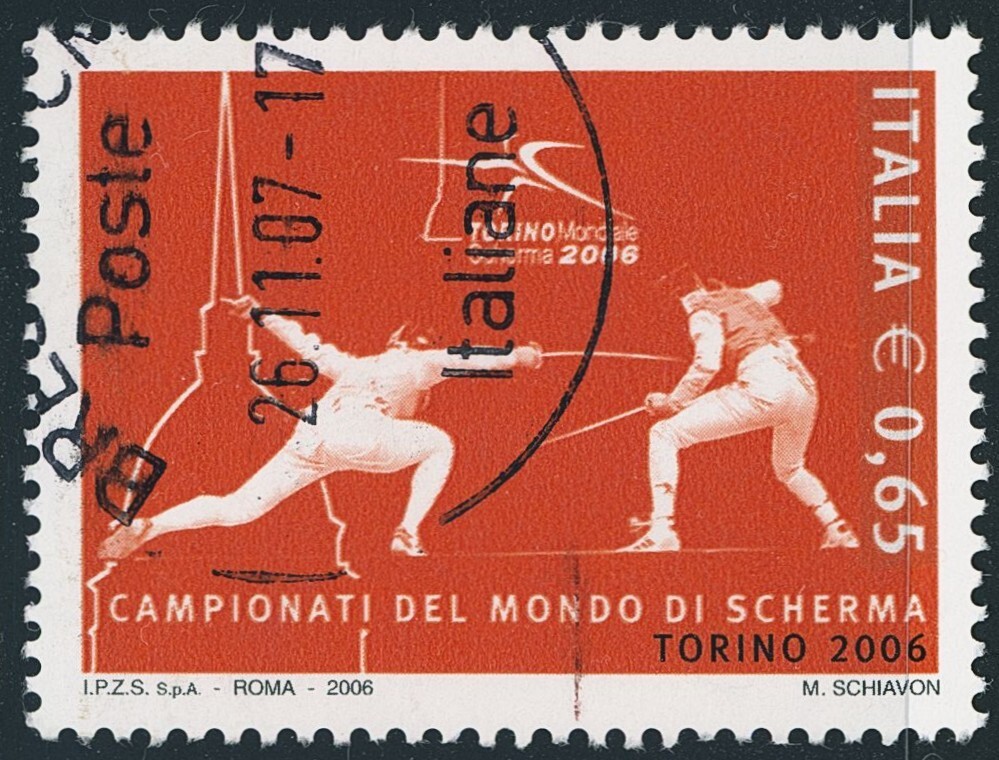 Italy 2006 stamps commemorative Used Uni 2974 CV $5.00 230326224
