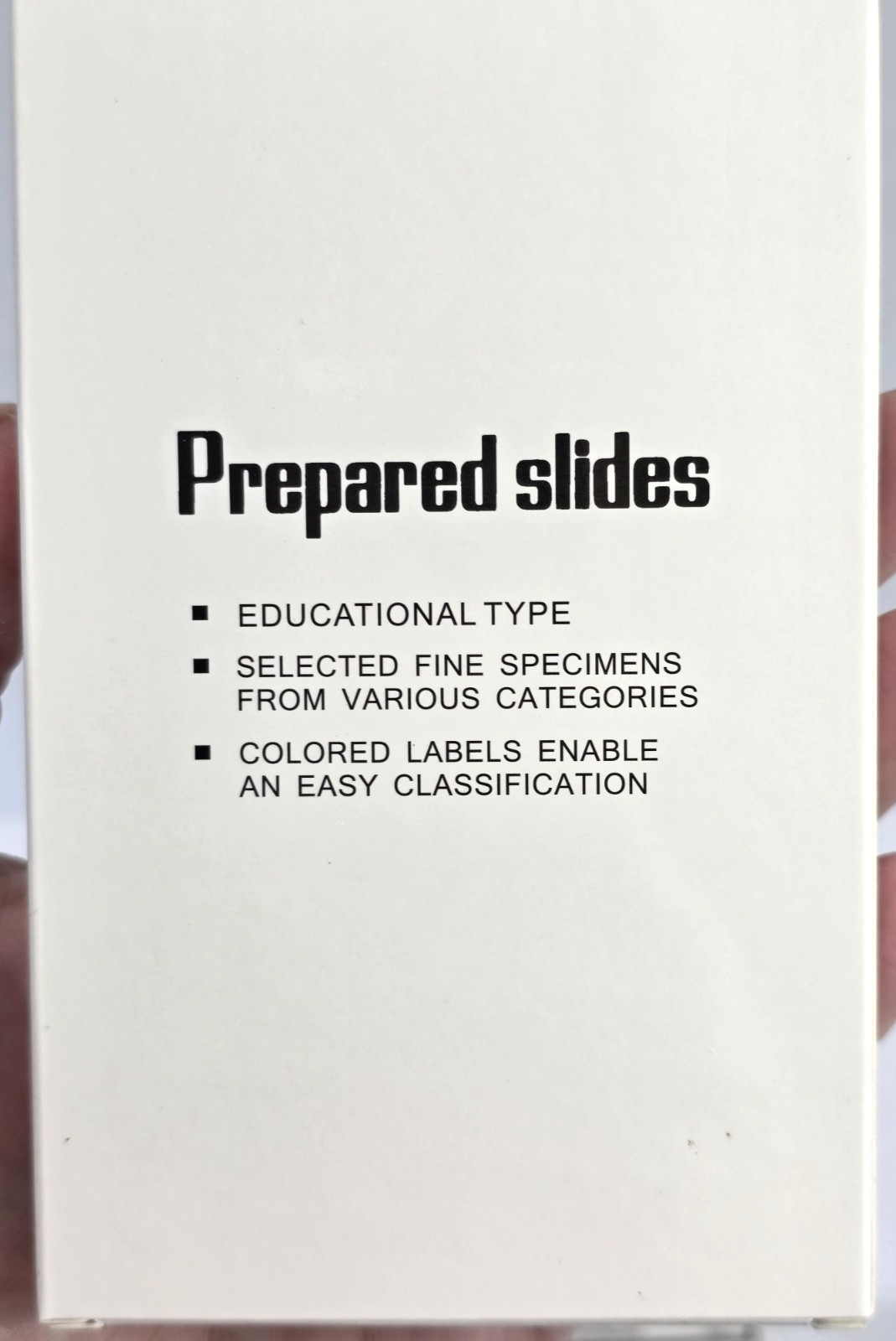 DIY SCIENCE 48 Prepared‎ Microscope Slides Educational Type - NIB