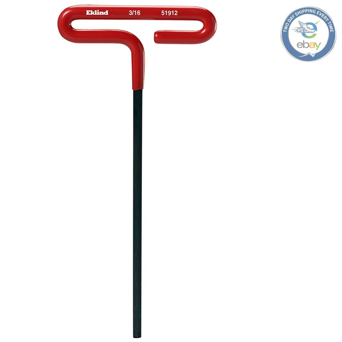Durable 9 Inch Alloy Steel Cushion Grip Hex T-Handle Wrench for Precision Work