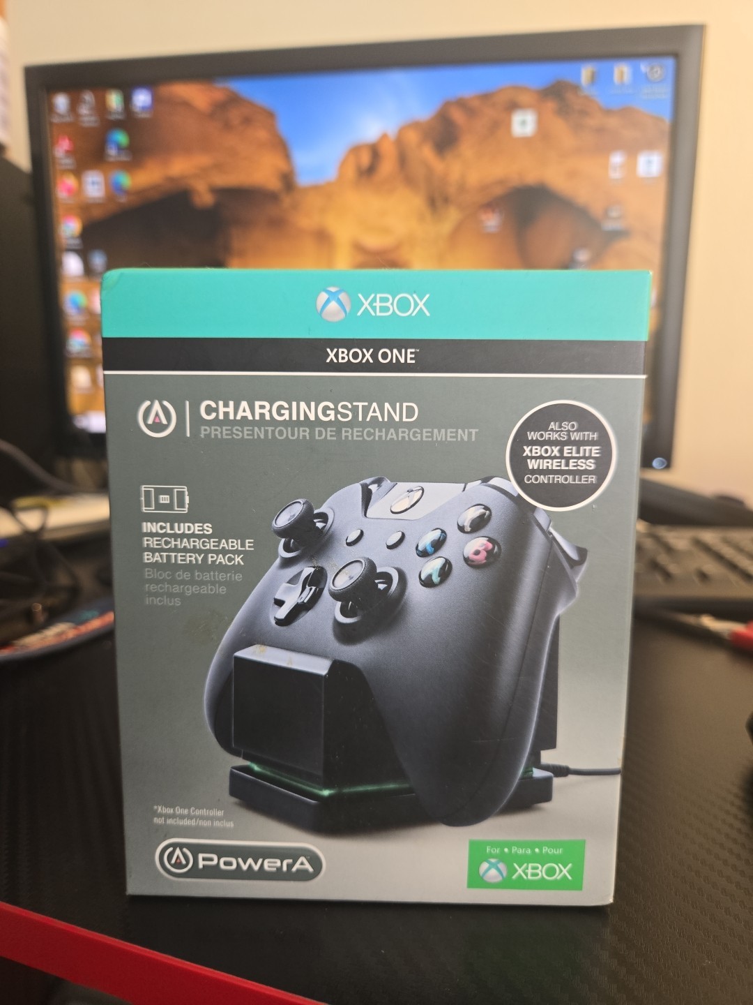 PowerA Charging Stand for Xbox One - Xbox One Black - New, Sealed box
