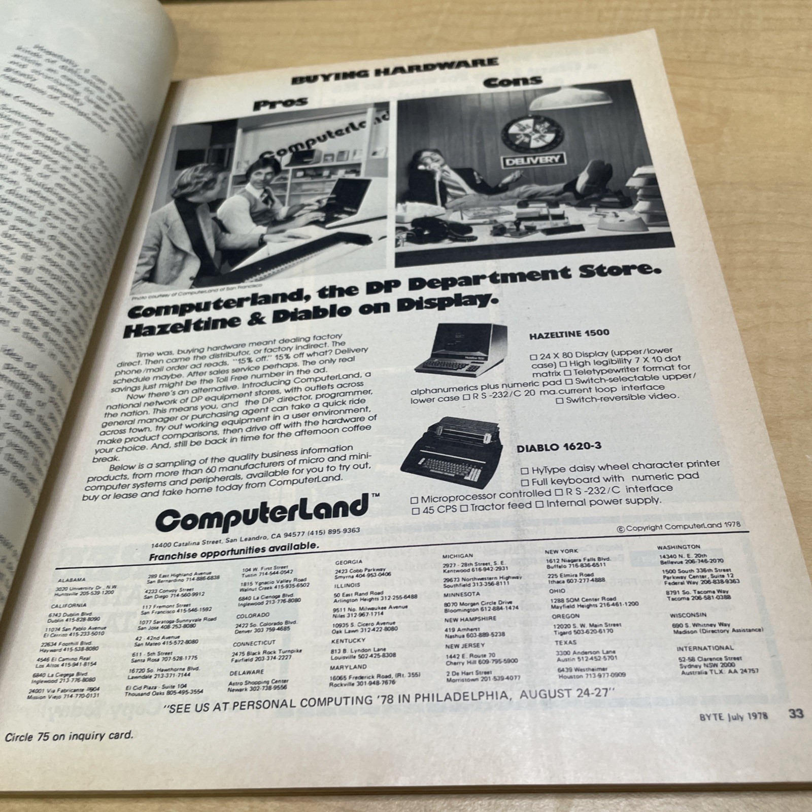 BYTE THE SMALL SYSTEMS JOURNAL MAGAZINE JULY 1978 VOL. 3 NO. 7