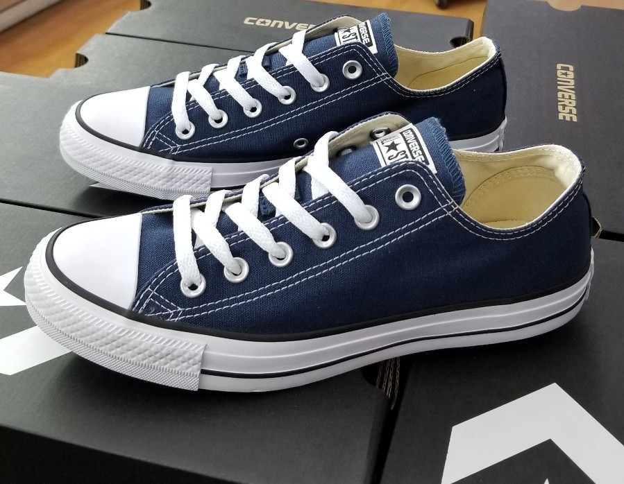 CONVERSE ALL STAR CHUCK TAYLOR LOW MEN'S NAVY M9697