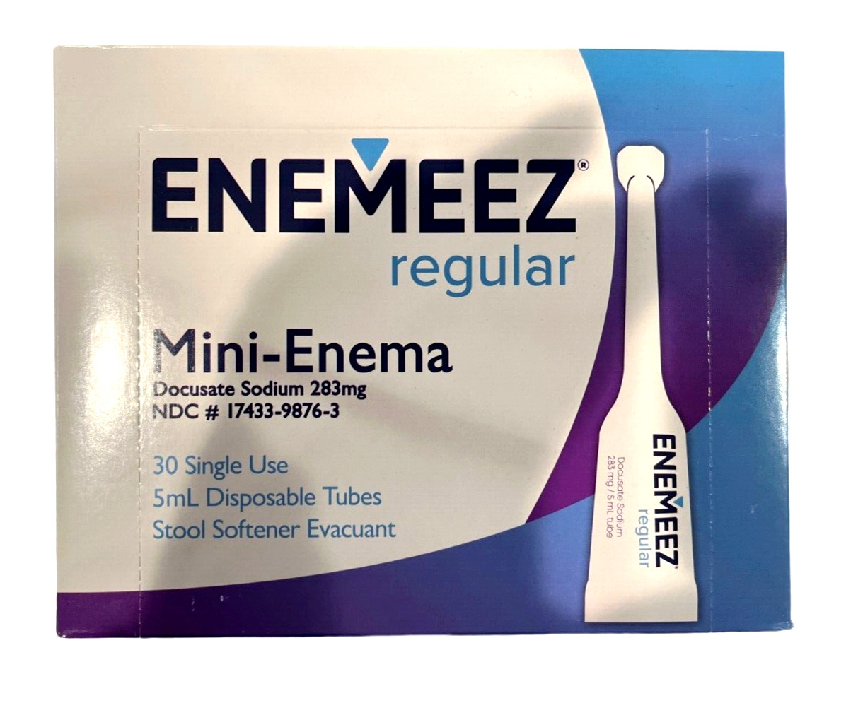 ENEMEEZ MINI ENEMA Size: 30 tubes / 1 box --