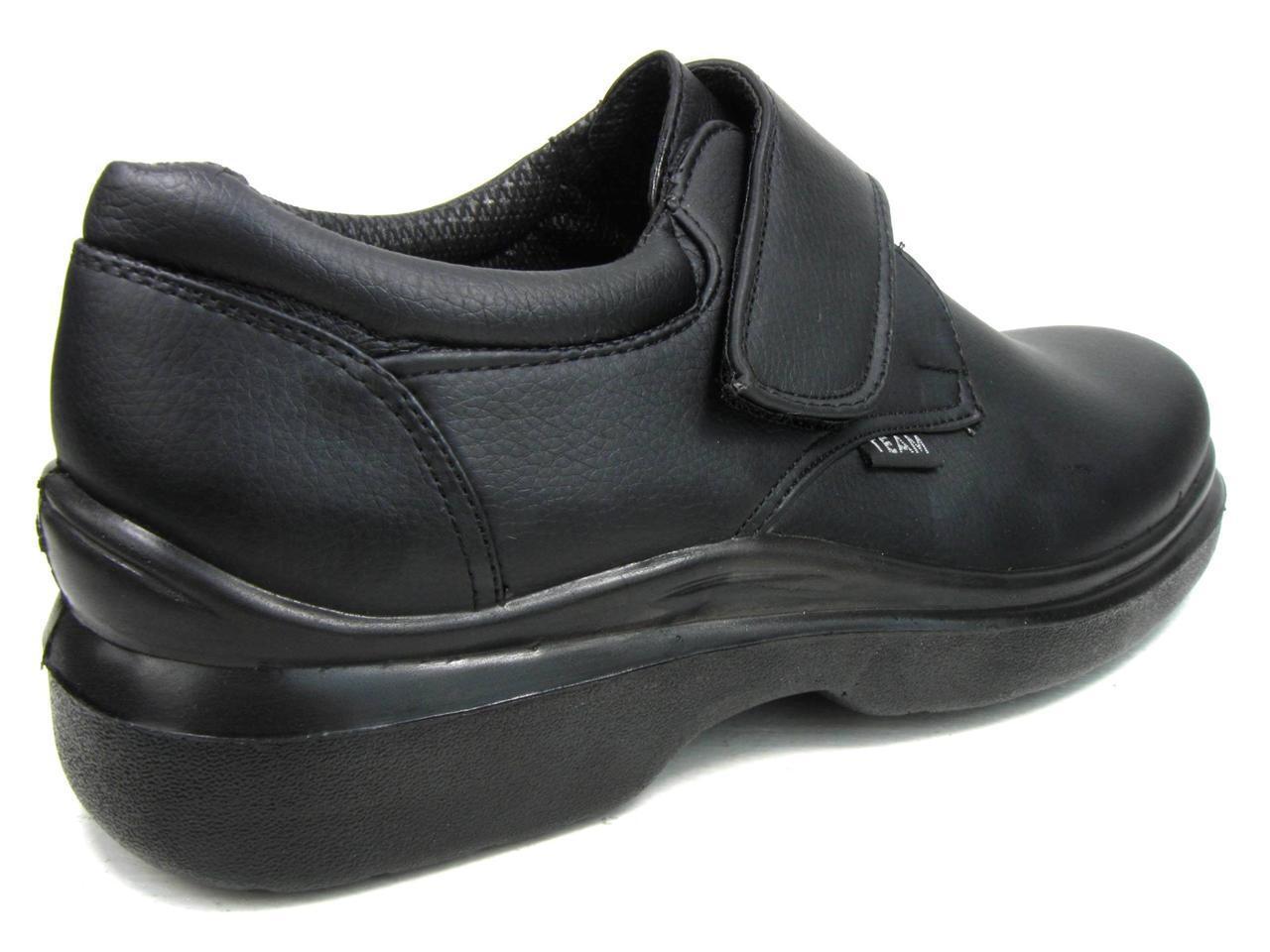 Men's Kitchen Non-slip Working Skid Resistance Synthetic Shoes Black