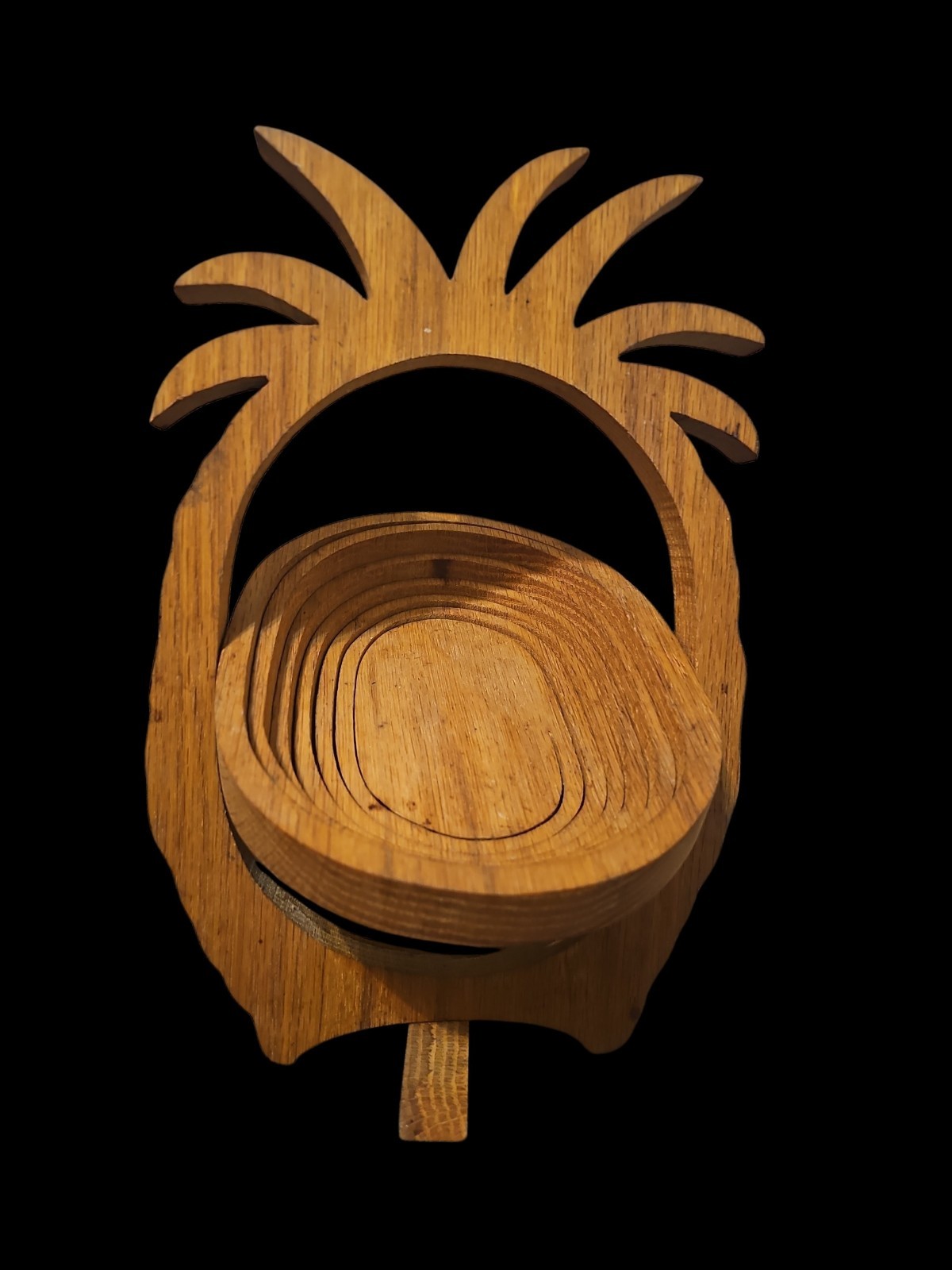John Keim Pear Tree Basket Pineapple Palm Tree