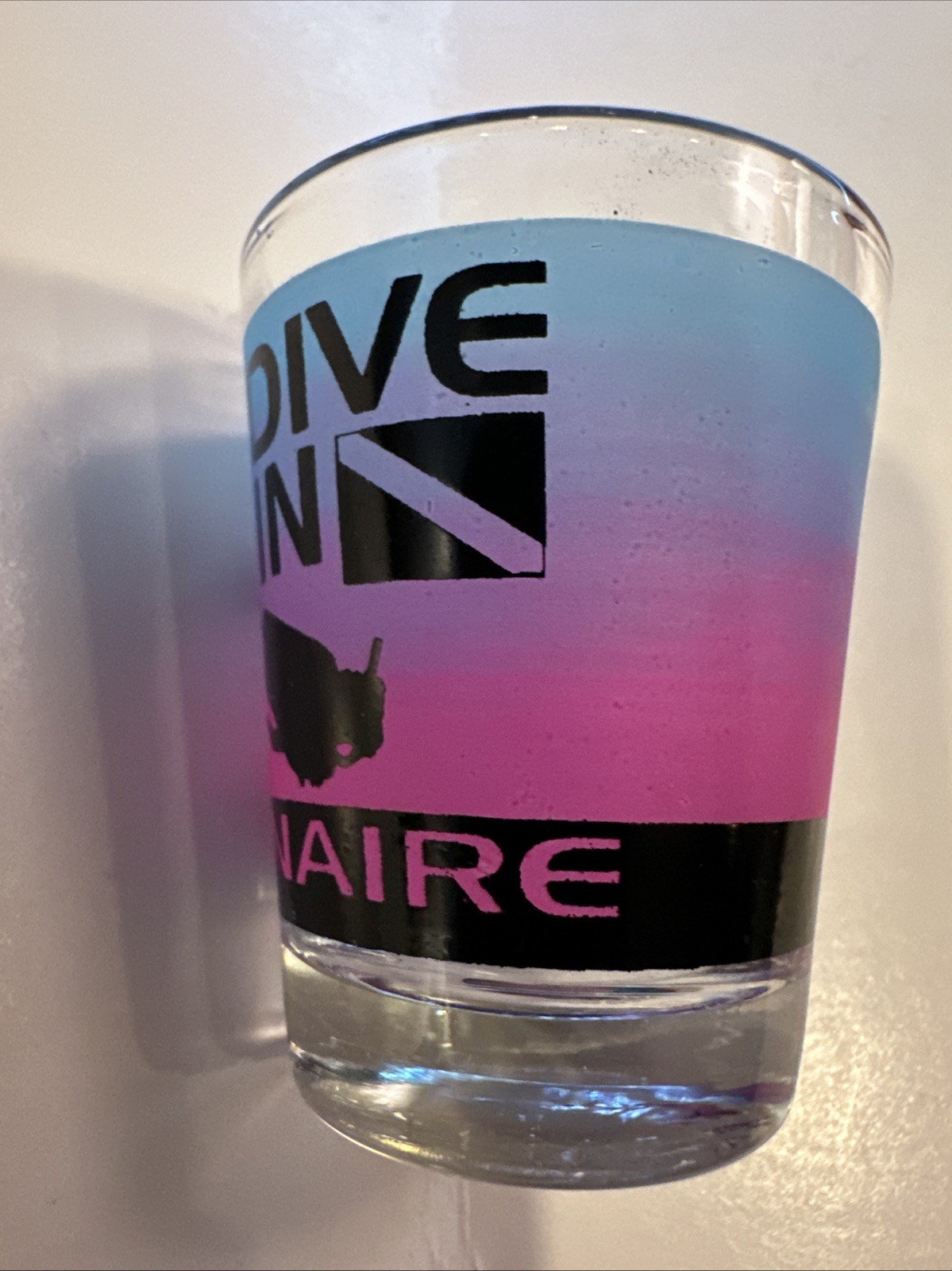 Dive in Bonaire Shot Glass