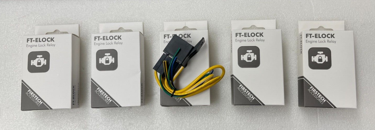 5x Compustar Firstech FT-ELOCK Engine Lock Relay Starter Kill Relay