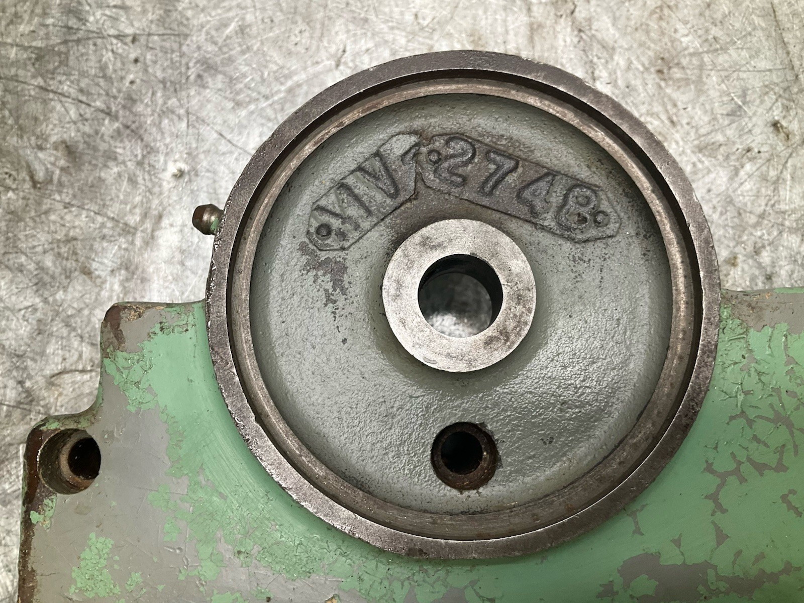 Millrite MVN Milling Machine T-Slot Table End Cap MV2748