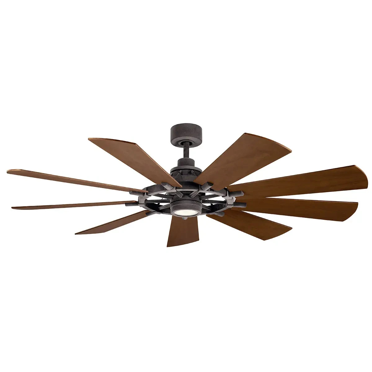 Kichler 300265WZC - Gentry 65" 9 Blade LED Ceiling Fan - Reversible Blades 3000K
