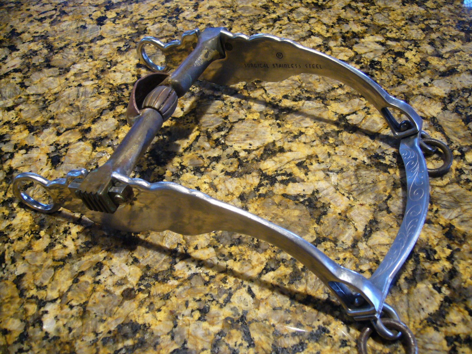 SLIESTER SCALLOPED SURGICAL STAINLESS STEEL 5 1/8" SALINAS COPPER HOOD ROLLER