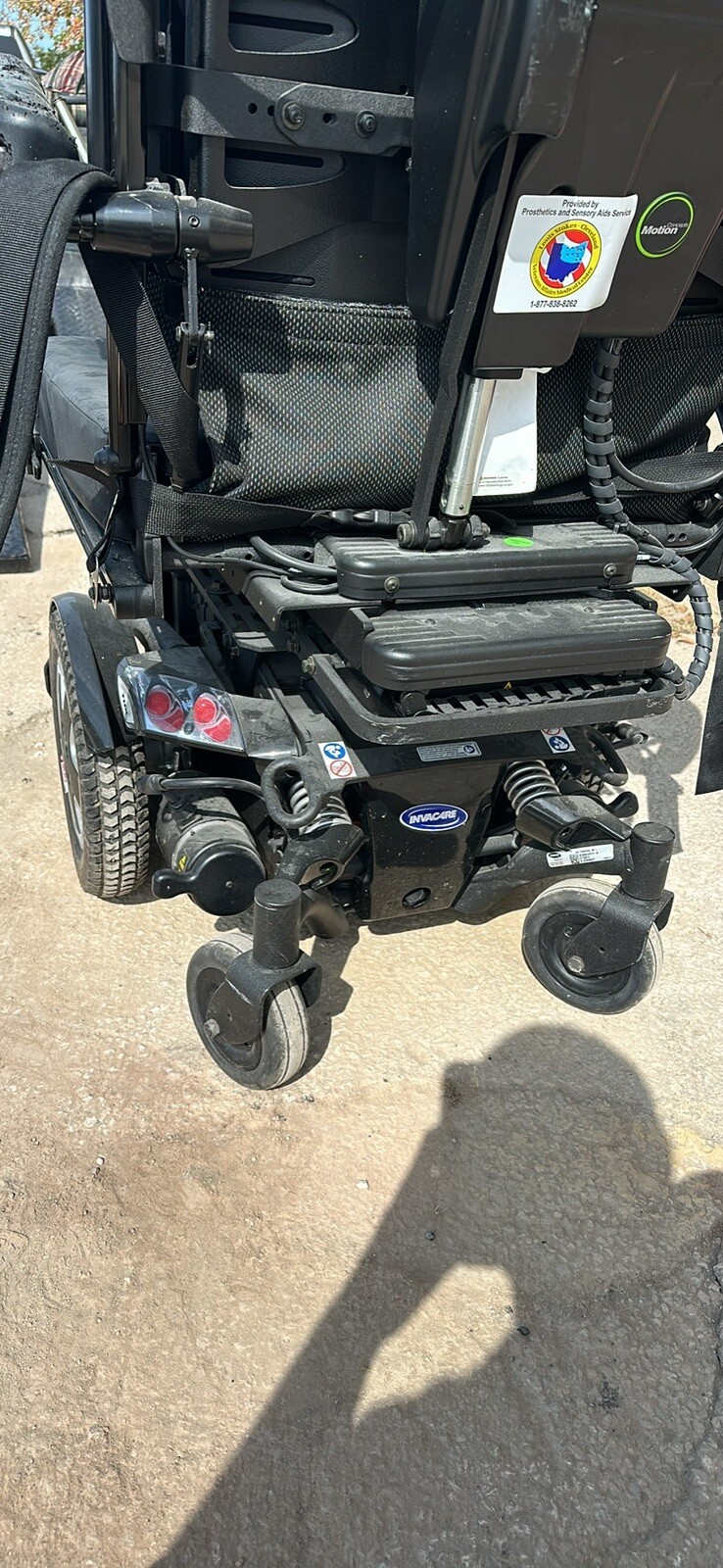 Power Chair Invacare TDX SP2 tilt/recline