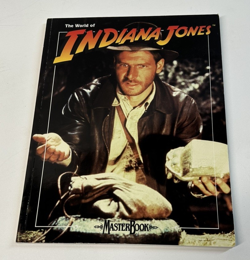 The World of Indiana Jones WEG 45001 - D6 RPG West End Games 1994 Masterbook