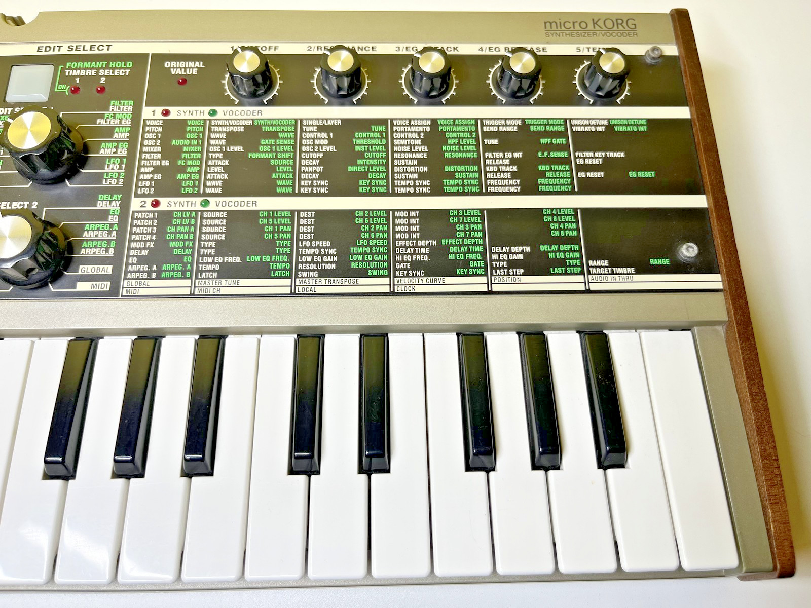 #503 KORG MicroKORG Synthesizer Vocoder w/ PSU & MIC | Beautiful Condition