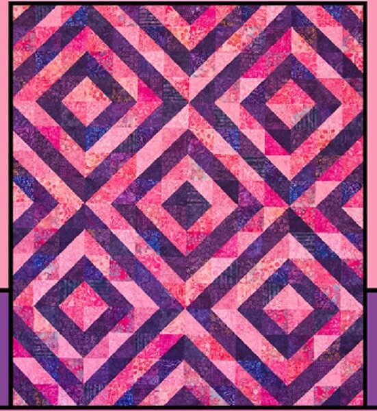 Domino Five Quilt Pattern- A Fat Quarter Quilt