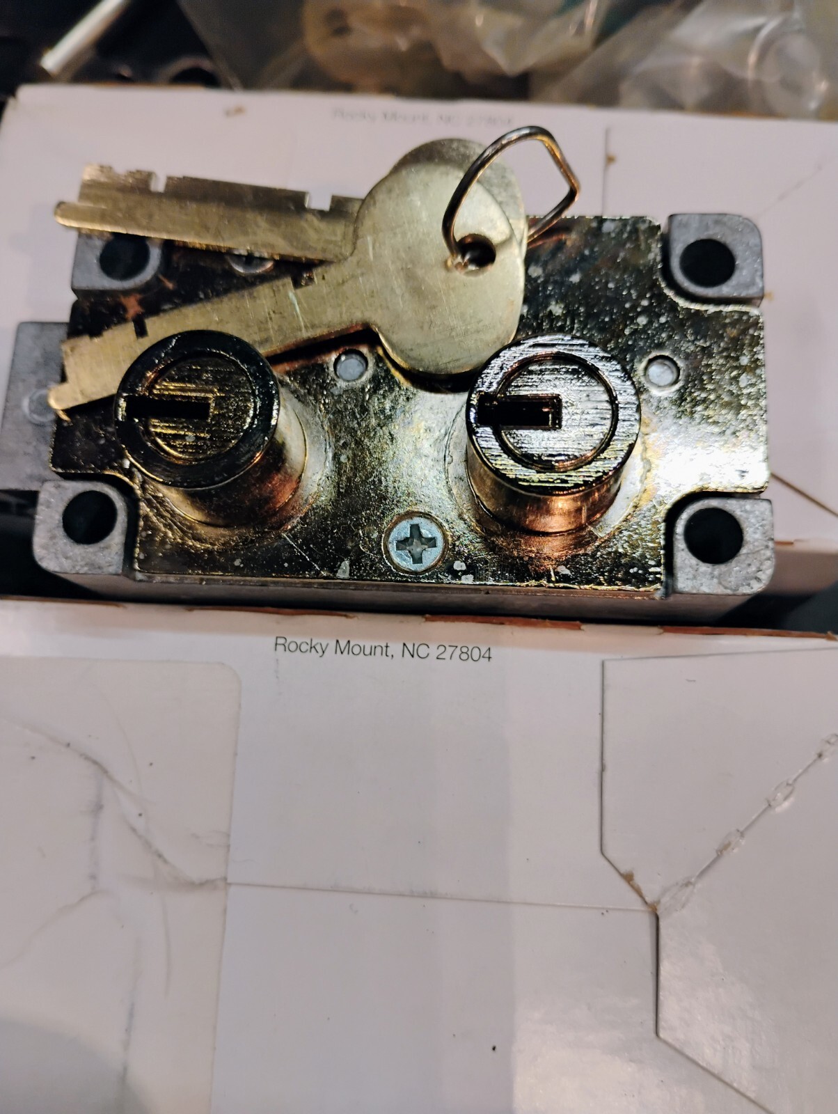 S&G Safe deposit box lock 4440 RH